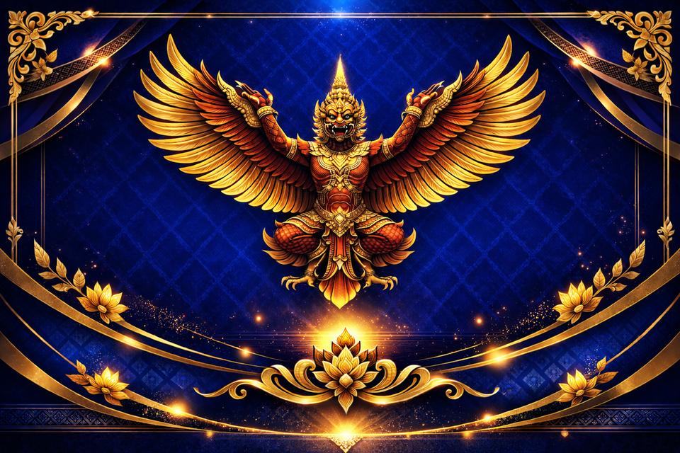 กรอบภาพลายไทย ใช้ในการออกแบบ รูปที่ 9