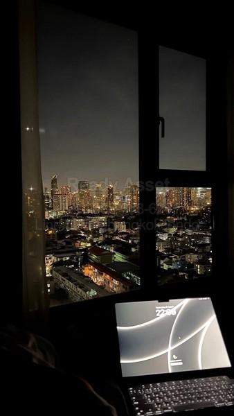 CR6901-0033 ให้เช่าคอนโด The Base เพชรบุรี ทองหล่อ ขนาด 33 ตรม 1ห้องนอน วิว Sunset และ Sunrise ใกล้ MRTเพชรบุรี และ BTSท 6