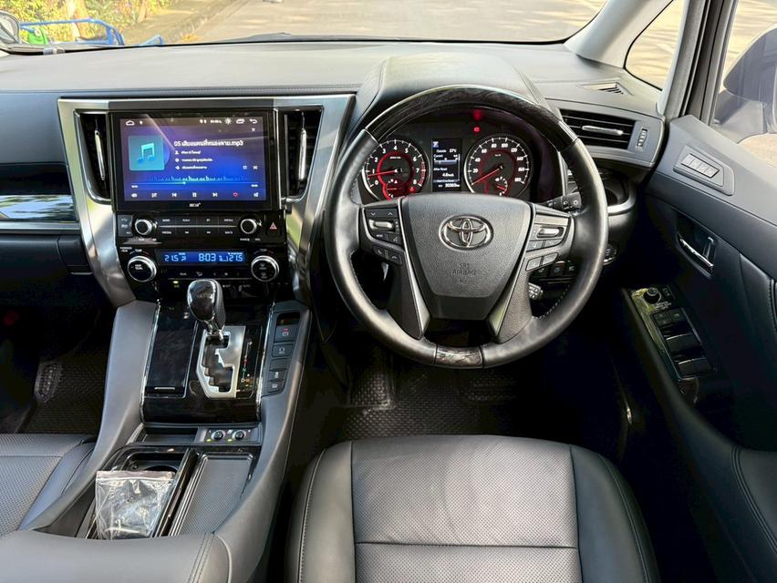 TOYOTA ALPHARD 2.5 SC package 2021 จด 2022มือเดียวป้ายแดงสีเดิมทั้งคัน 6