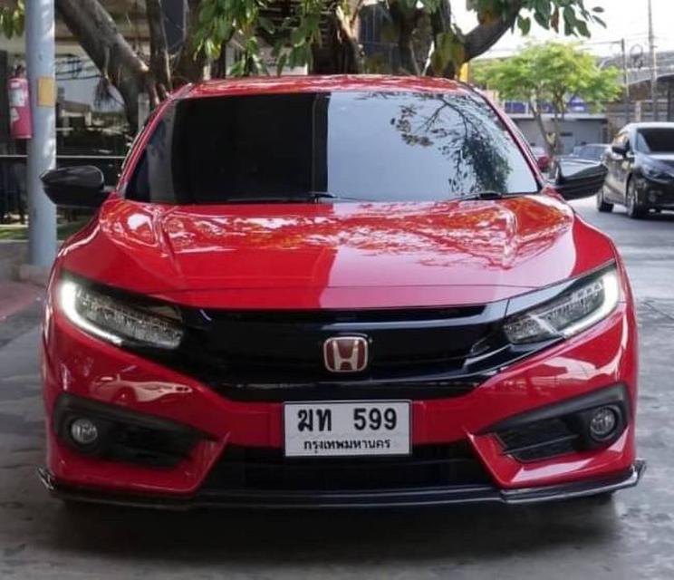 รูป 86 Honda Civic FC 1.8 EL Top 2018 Auto สีแดง 3