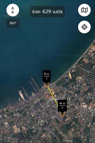 ขายที่ดินฝั่งทะเลขนาดที่ดิน 1 ไร่ 114 ตารางวา ตำบลบางเสร่ อำเภอสัตหีบ จังหวัดชลบุรี 1