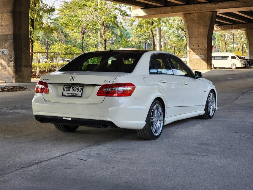 ขายรถ Benz E250 CGI SALOON W212  ปี 2011 สีขาว เกียร์ออโต้ 4