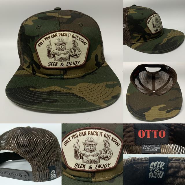 ส่งฟรี หมวก Seek & Enjoy Adventure Co. 🇺🇸