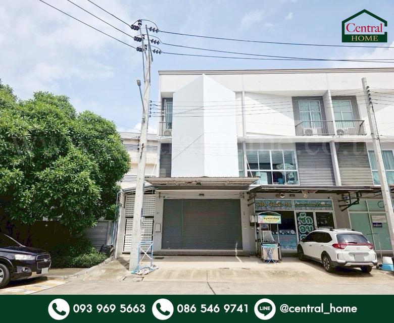 โฮมออฟฟิศ 3 ชั้น บ้าน พฤกษา 95/3 หลังริม