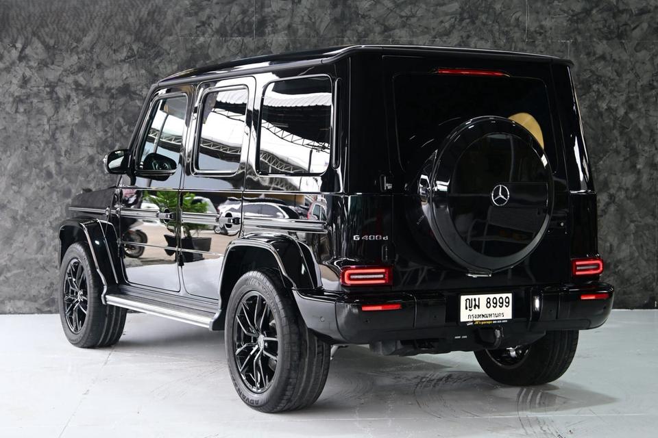(แจ้งรหัสรถ JRS8999) MERCEDES-BENZ G400d สีดำ ภายในแดง ลงตัวมากๆ รูปที่ 7