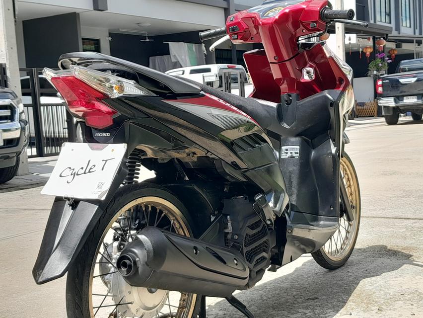 Honda Click 110i ปี2010 สีดำ-แดง 9