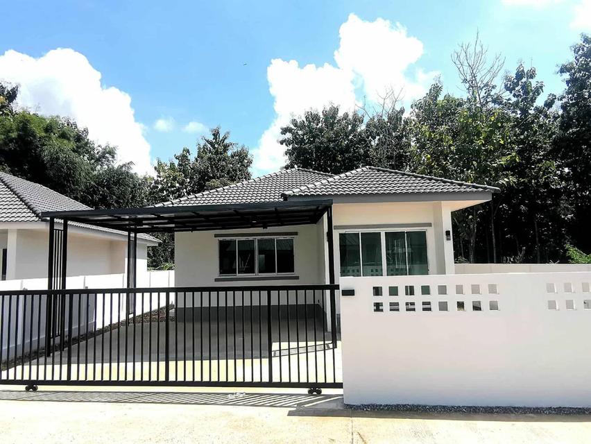 ขายบ้านเดี่ยวชั้นเดียว สร้างใหม่พร้อมอยู่!! 1