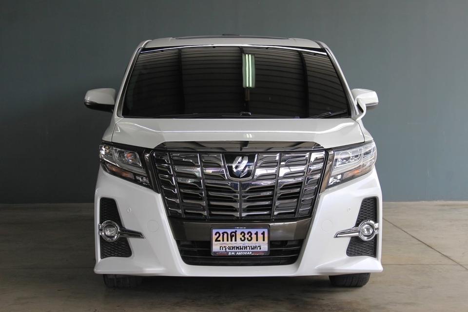 รหัสรถ BM3311 TOYOTA ALPHARD 2.5 S C Package ปี 2017 เบนซินล้วน 4