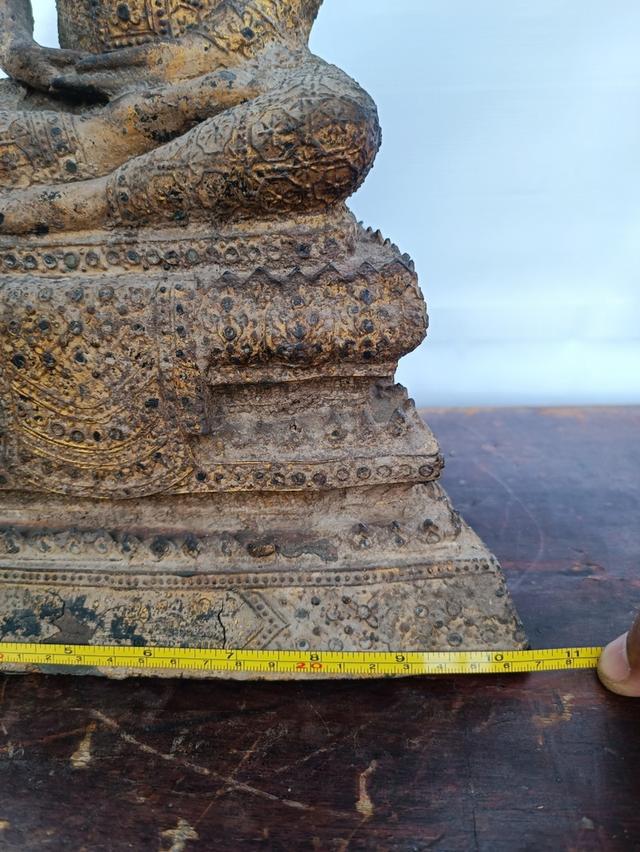 พระบูชา ยุครัตนโกสินทร์ สูง 40 ฐานกว้าง 27 cm. 11