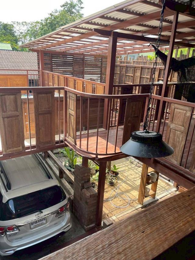 บ้านเดี่ยว 2 ชั้น ครึ่งตึก ครึ่งไม้ ( ไม้สัก ) 11