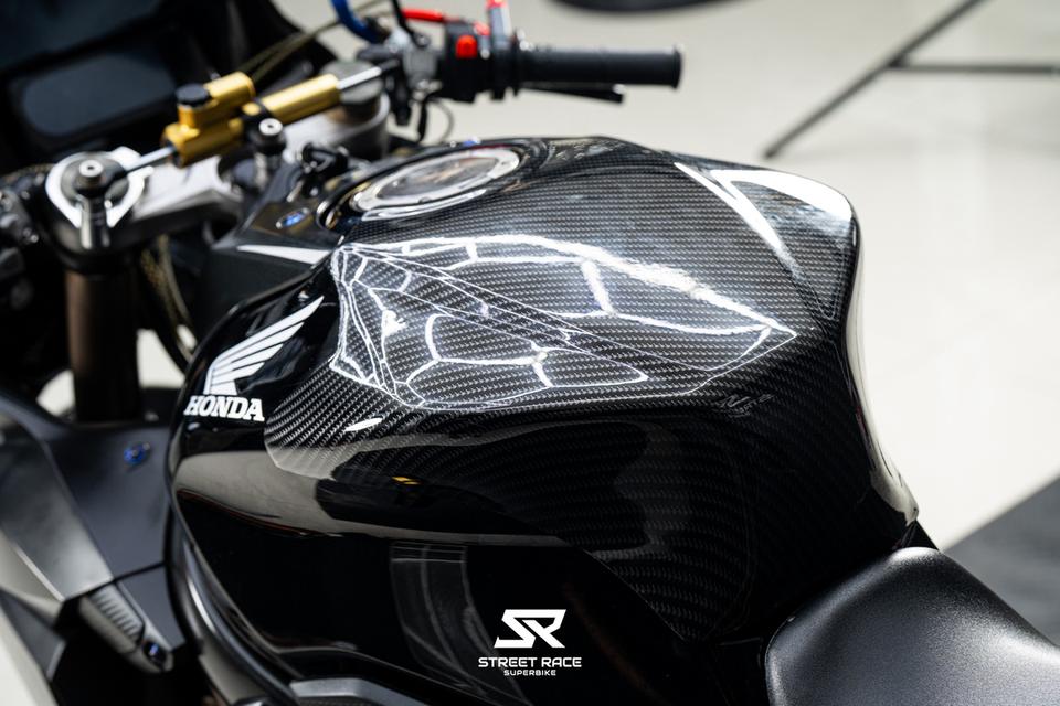 Honda 🔥 cbr650r ปี 2021 🖤 สีดำสุดเท่ ท่อ jp racing + ท้าย r1 โคตรหล่อ! รูปที่ 7