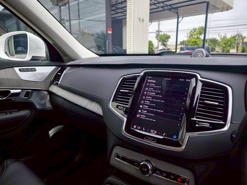 รหัสรถ KPV8 2025 Volvo XC90 Recharge AWD Inscription Plug-in Hybrid สีขาว เลขไมล์ 706 KM 10