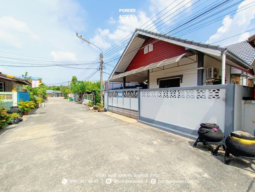 หมู่บ้านฟ้าคราม ลำลูกกา-คลอง 2 คูคต ปทุมธานี เข้า-ออกได้2เส้นทาง ถ.ลำลูกกา ถ.รังสิต-นครนายก 16