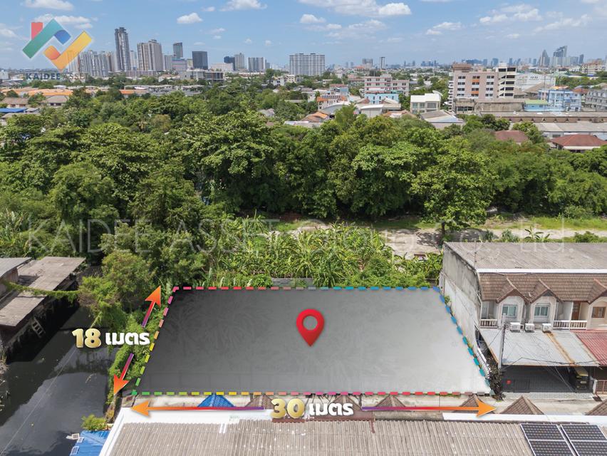 ที่ดิน ซอย นนทบุรี 6 แยก 3 หมู่บ้าน ขวัญสุขนิเวศน์ ขายถูกมาก 1