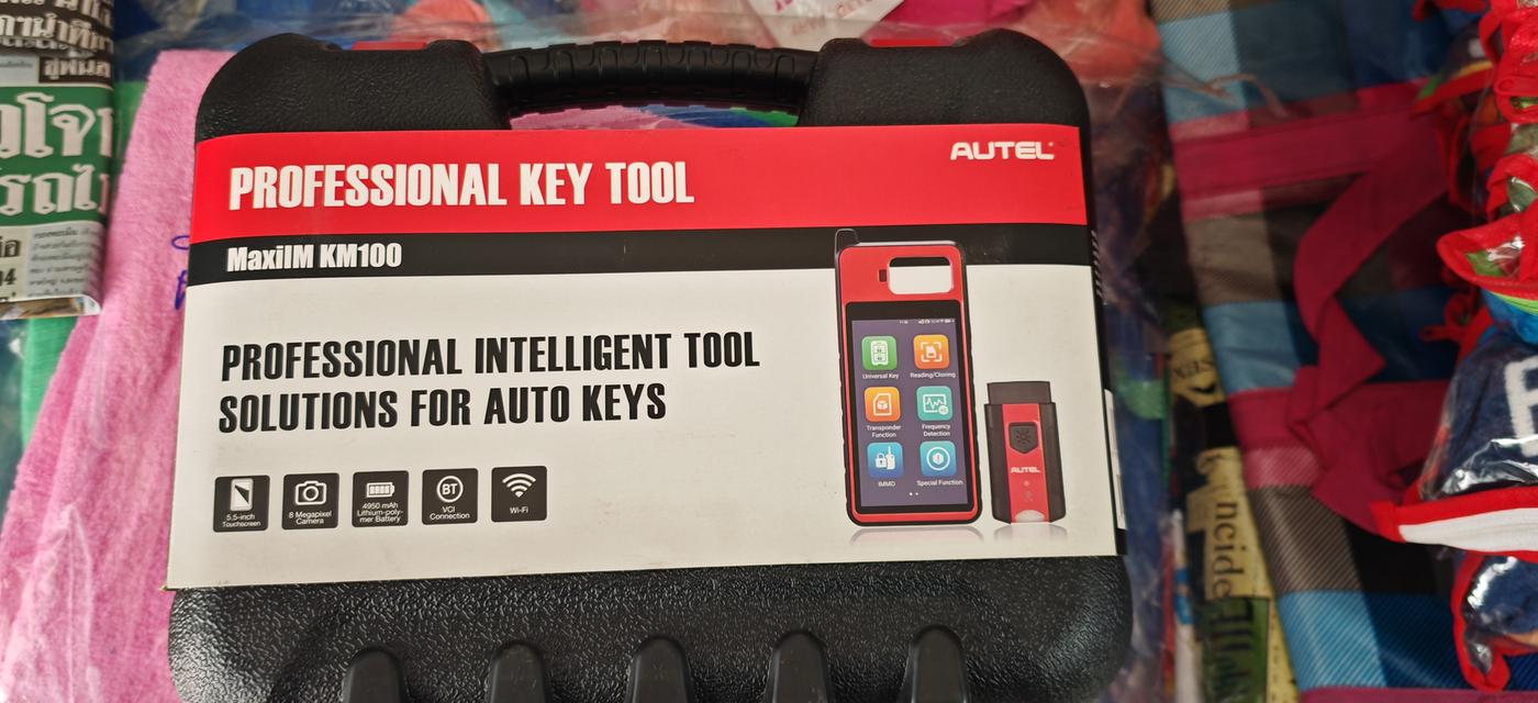 เครื่องทำกุญแจระบบ immobilizer ยี่ห้อ Autel maxxim km100 รูปที่ 7