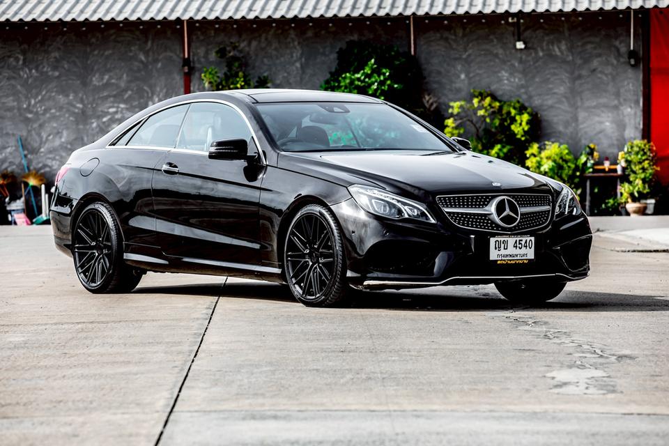 BENZ E250 Coupe ปี 2017 สีดำ  สวย สภาพดีมากๆ 4