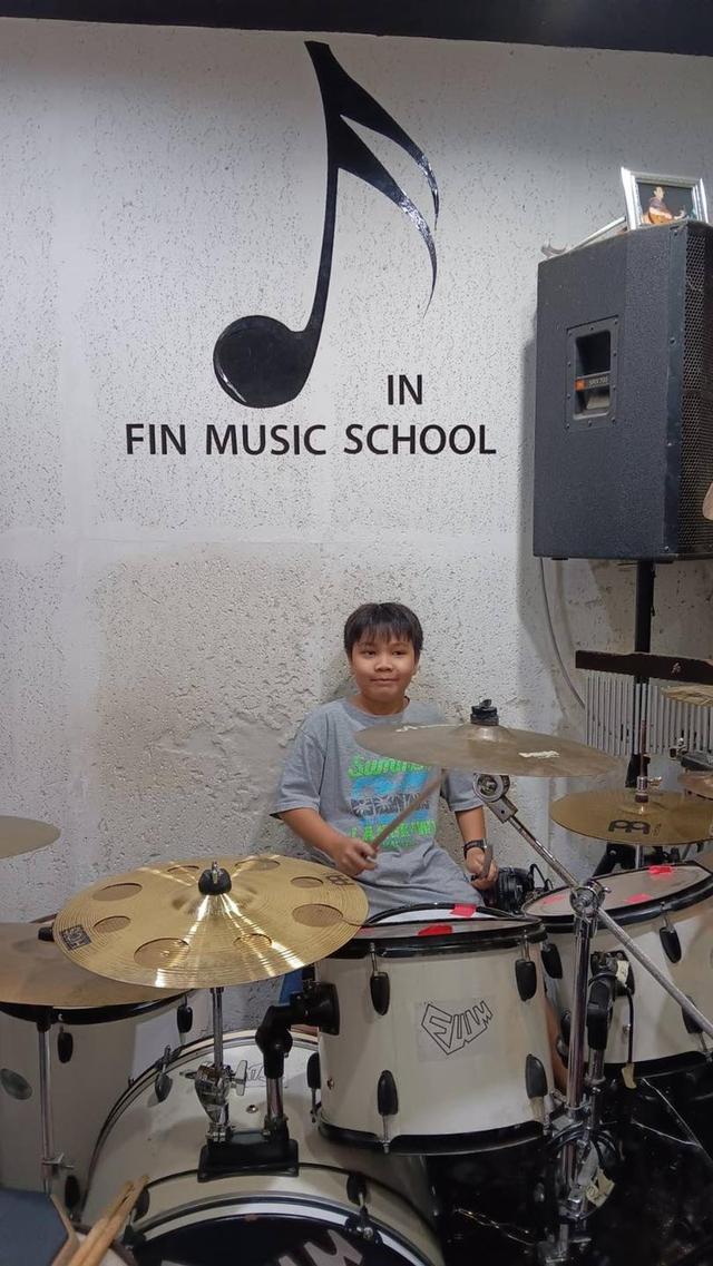 รับสอนกลองทุกประเภท ที่ Fin Music School 16