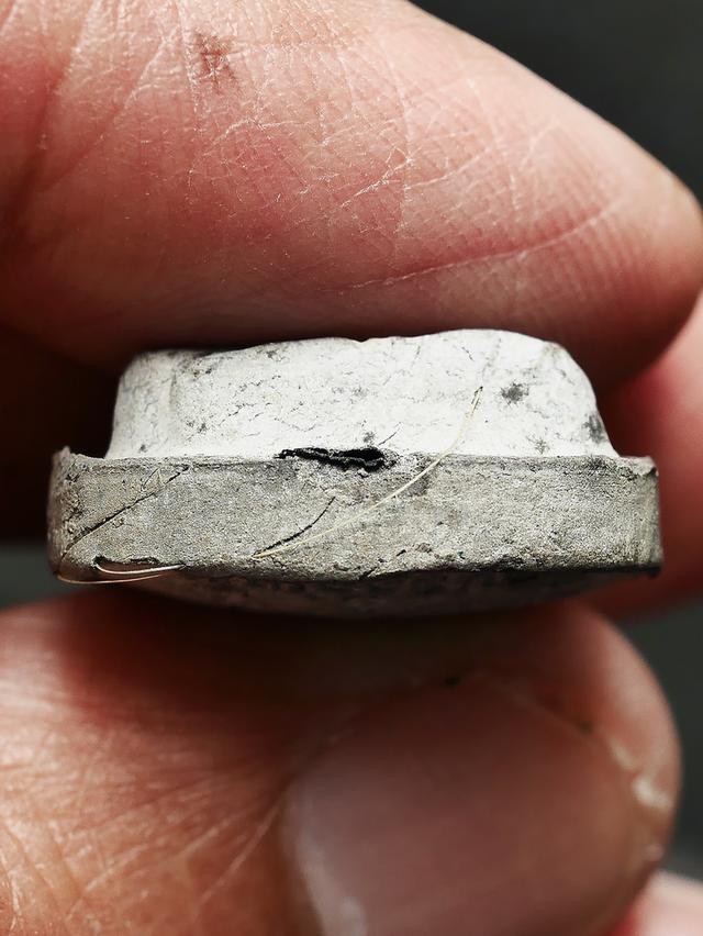 พระปิดตาปลดหนี้ หลังยันต์ตรีฯ เนื้อผงใบลาน หลวงปู่โต๊ะ วัดประดู่ฉิมพลี....เก่า เดิมๆ 10