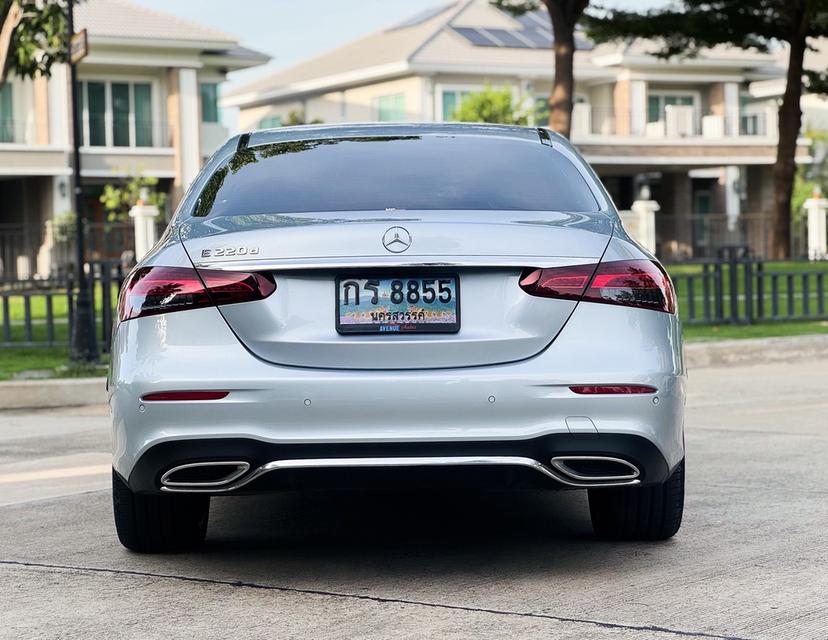 รหัสรถ AVA8855 🌈 Benz E220d AMG 2021 ดีเซลล้วน Facelift W213 5