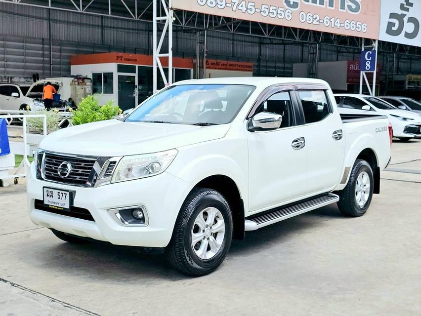 รหัสรถ SEZ577 Nissan Navara NP300 4 ประตู 2.5 E Calibre เกียร์ ธรรมดา เบนซิน สี ขาว ปี 2016