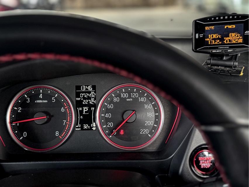 รหัสรถ WRT1950 2021 จด 2022 HONDA CITY, 1.0 RS 6