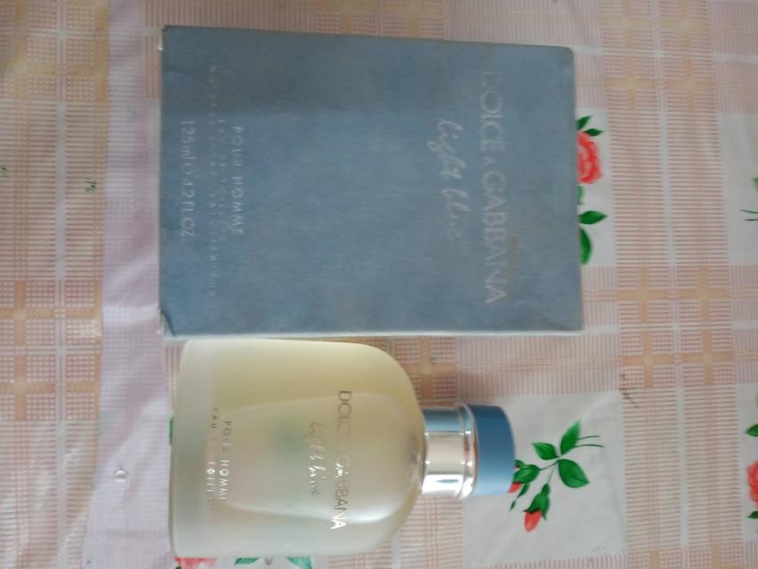 น้ำหอมแท้ราคาคุยกันได้ D&G Dolce and gabbana light blue pour homme edt 125ml