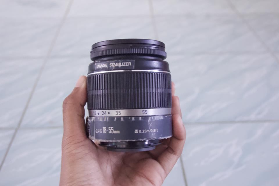 เลนส์ 18-55mm. canon 4