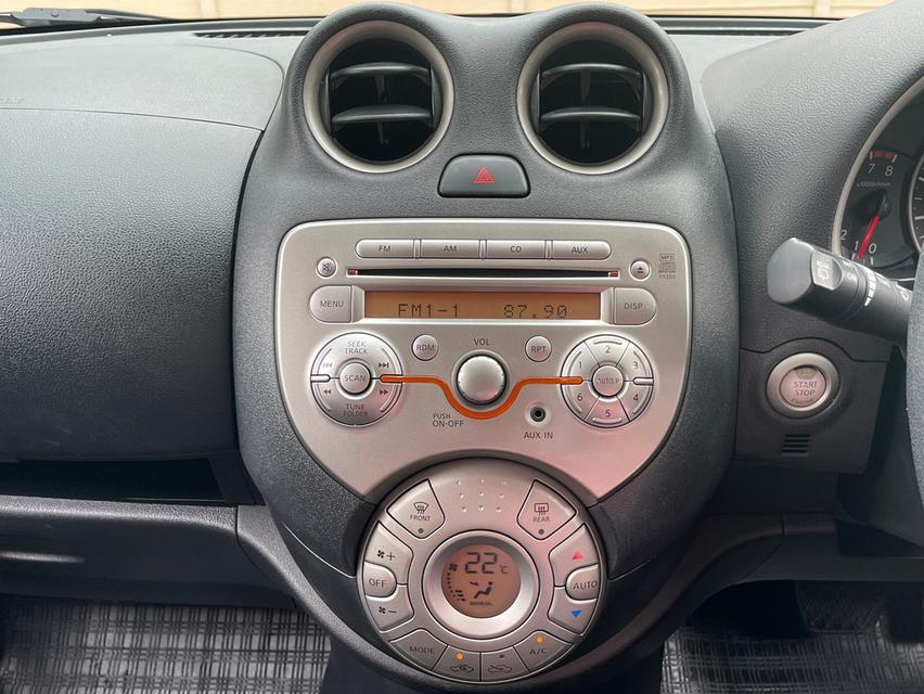 Nissan March 1.2VL เบนซิน เกียร์ออโต้  ปี2012 16