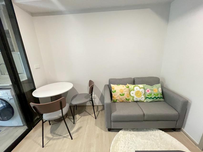 ให้เช่าคอนโด นิวคอร์ คูคตสเตชั่น ติดสถานีรถไฟฟ้าคูคตสเตชั่น ขนาด27 ตรม ขนาด 1 ห้องนอน 1ห้องน้ำ 1ห้องนั่งเล่น 1 ห้องครัว 6