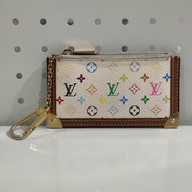 🔥Louis Vuitton Multicolore Key Pouch (Pochette Cles)