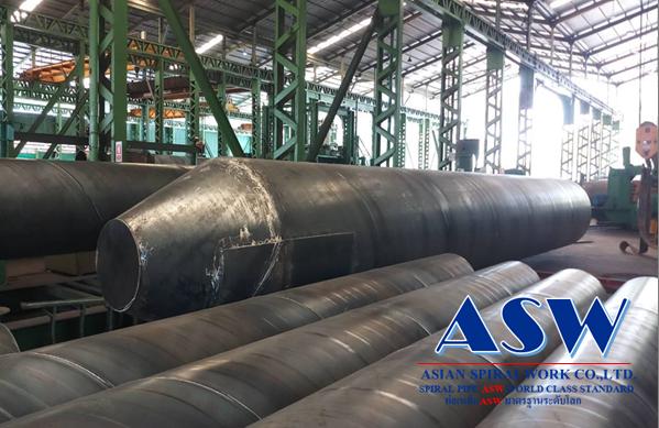 ทุนเรือasw โป๊ะเรือasw แพโป๊ะลอยน้ำasw ท่อสไปรัลasw spiral pipe ฟิตติ้ง 11
