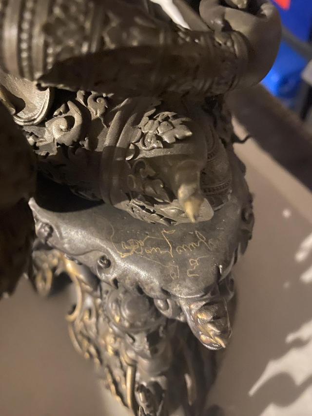 ท้าวเวสสุวรรณ หน้าตัก5นิ้ว เนื้อบรอนซ์ รุ่นพระธาตุดอยตุง เชียงราย ปี64 5