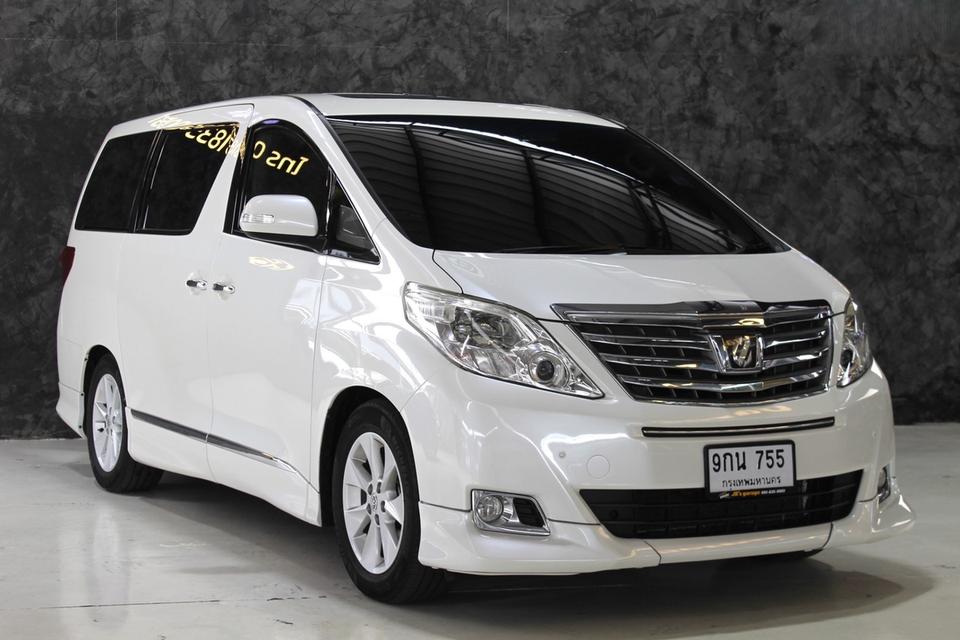 รหัสรถ JRS755 Toyota Alphard 20 เบนซินล้วน 2013