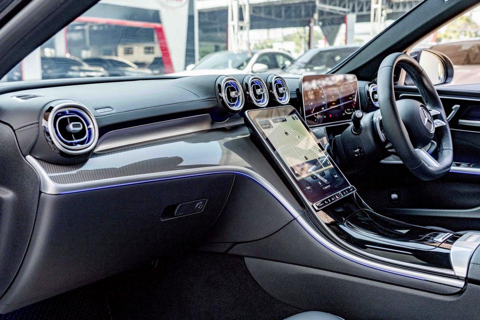 รหัสรถ PJP9689 รุ่นรถ : BENZ C350e AMG DYNAMICปีรถ : 2023 9