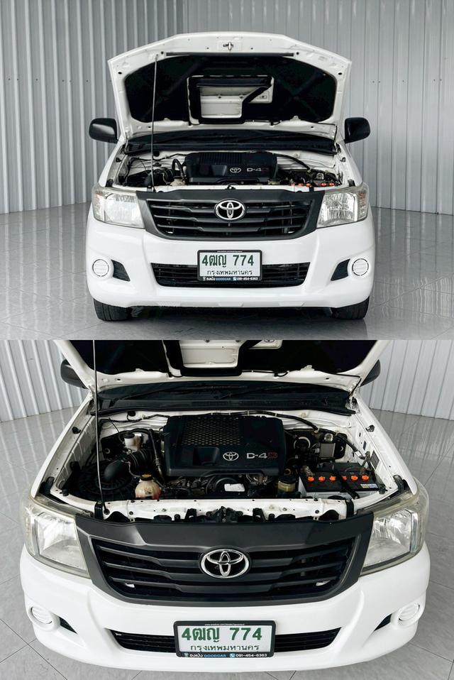 รถบ้าน กระบะแคปราคาถูก Toyota Vigo 2.5J เกียร์ธรรมดา รูปย่อยที่ 4