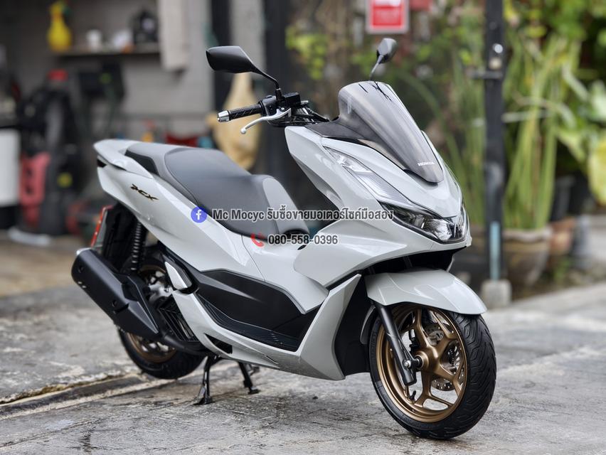 Pcx 160i 2024 เทาแลมโบ วิ่ง2000โล รุ่นTop Abs Tcs รถบ้านแท้ไม่ใช่รถประมูล สภาพใหม่มาก  No1336 รูปที่ 3