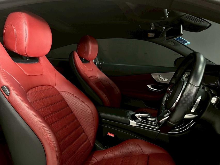 BENZ C200 Coupe Amg Dynamic ปี 2019 FaceLift วิ่ง 154,xxx โล รถมือเดียวป้ายแดง ประวัติศูนย์ทุกระยะการใช้งาน ราคานี้ห้ามพลาด 13