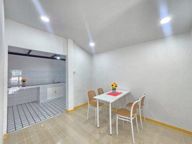 หมู่บ้านอัญชลี ทำเลสนามบินน้ำ ใกล้กองสลาก บ้านชั้นเดียว ตกแต่งใหม่พร้อมอยู่ หน้าบ้านกว้าง 8 เมตร ใกล้เซ็ลทรัลรัตนาธิเบศร์ 10