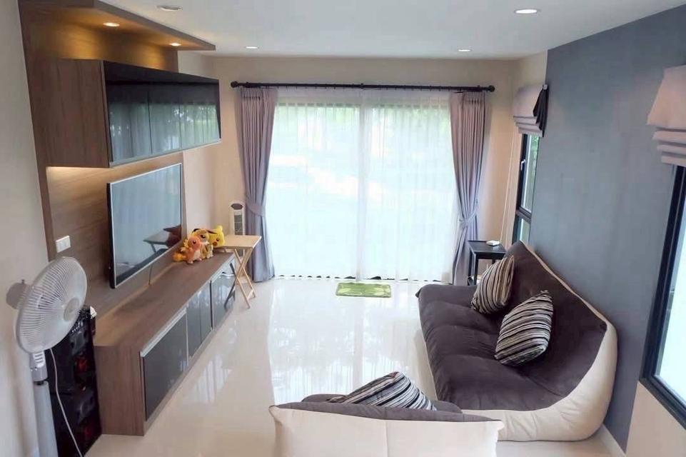  ให้เช่าบ้านเดี่ยวพร้อมเฟอร์นิเจอร์ หรือ ขายบ้านเดี่ยว มบ.ดี ไล ท์ ดอนเมือง-รังสิต บ้านเดี่ยว ห้องริม 2