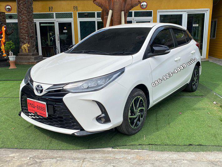 Toyota Yaris 1.2 SPORT CVT ปี 2022 วิ่ง7พันโล ฟรีดาวน์ 1