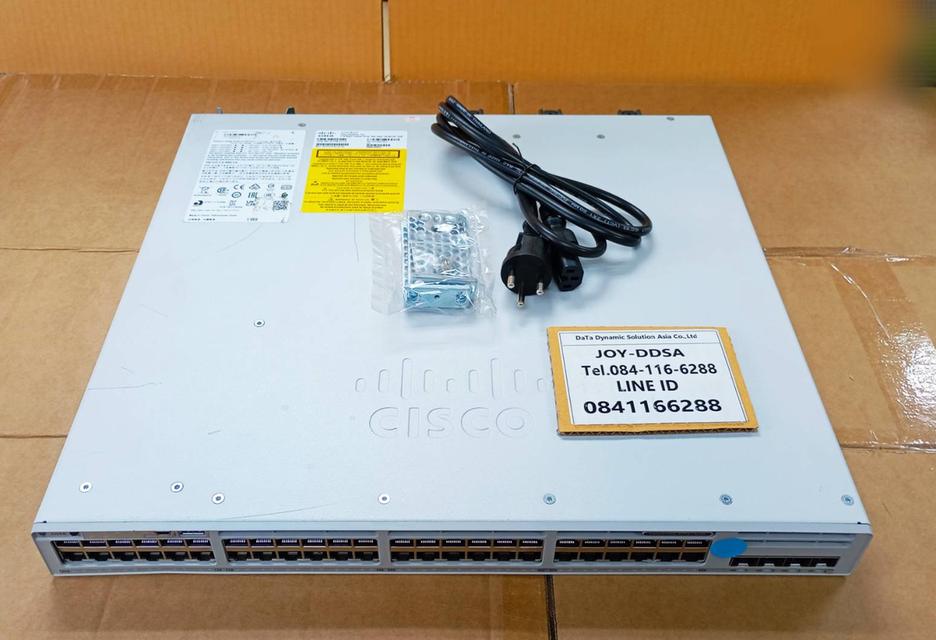 Cisco C9300L-48P-4X-E  มือสอง ทดสอบแล้ว ประกัน 1 ปี จากผู้ขาย 4