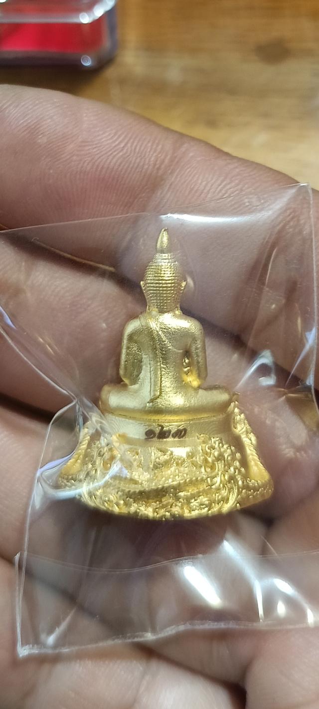 รูปหล่อหลวงพ่อโสธร ชุบทองพ่นทราย เลขโค๊ต 123 2