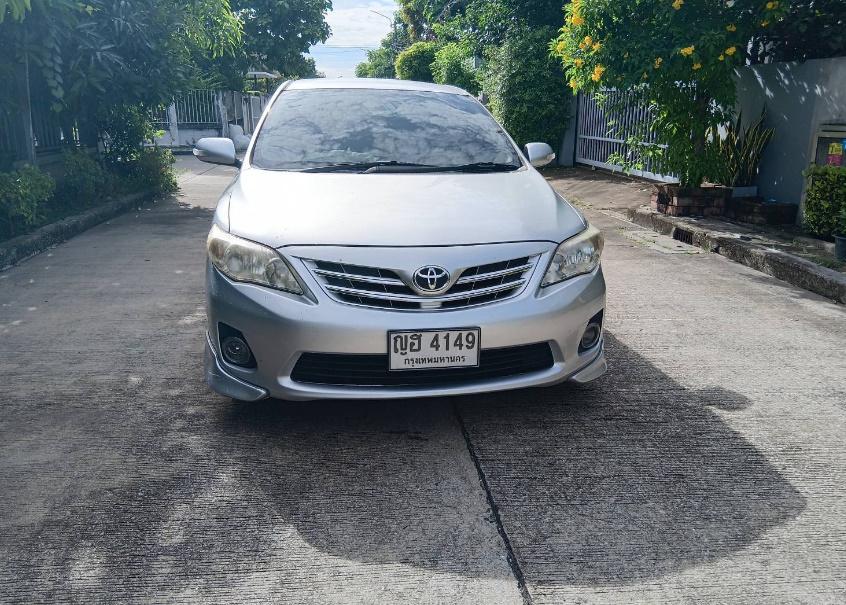 TOYOTA ALTIS 1.6 E CNG โรงงาน ปี2012