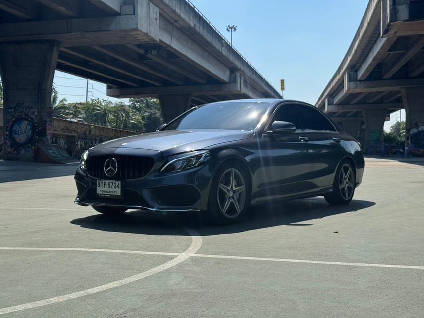 ขายรถ Benz C300 Bluetec Hybrid AMG W205  ปี 2015 สีเทา เกียร์ออโต้ 3