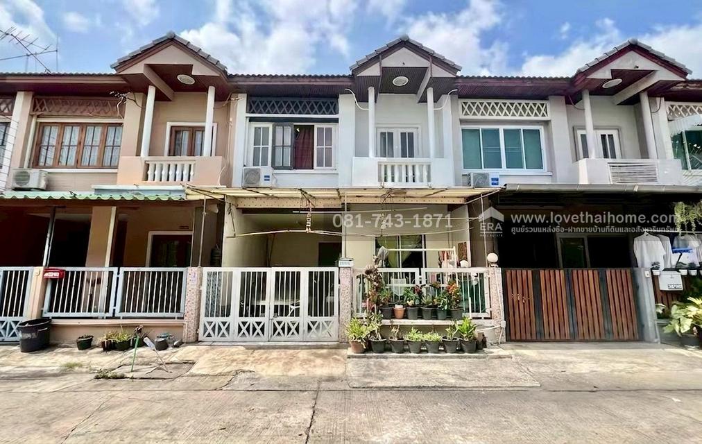 ขายด่วน! ทาวน์เฮ้าส์ 2 ชั้น เลียบคลองสอง27 หมู่บ้านวรารักษ์ พื้นที่ 20 ตรว. ราคาพิเศษ ขายตามสภาพ ราคาเพียง 1.7 ล้านบาทเท่านั้น! ใกล้ สนง เขตคลองสามวา 1