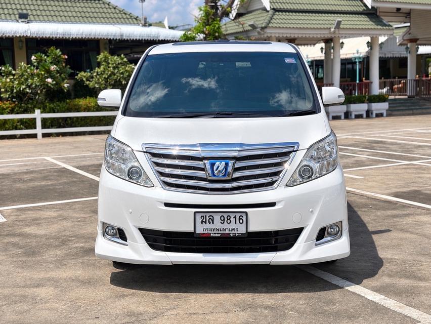 (แจ้งรหัสรถ SG9816) Toyota Alphard  Hybrid ปี2012 ตัว TOP รูปที่ 2