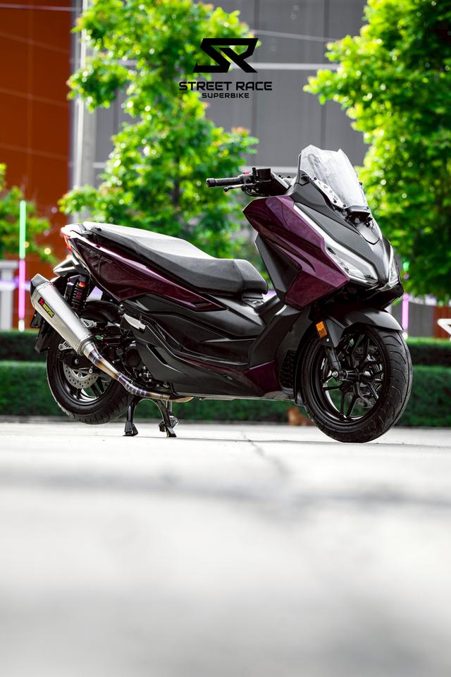 Honda forza350 ปี 2023 สีแดง สภ 10