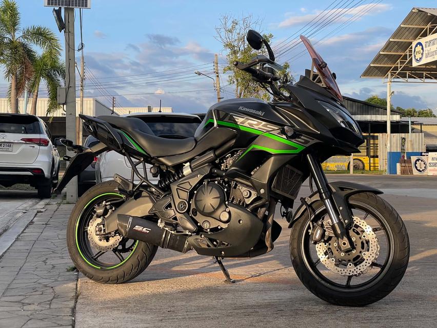 Kawasaki versys 650 ปี 2018 ไมล์ 6,000 กิโลเมตร ดูรถทุ่งครุ ประชาอุทิศ กทม