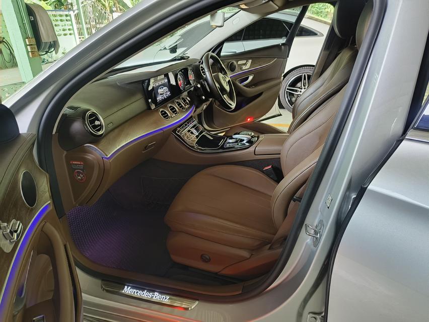 BENZ E220d Exclusive (ดีเซล) ปี 2017 ไมล์แค่ 56,000 กม.แท้ (ออกรถ กค.2017) 10