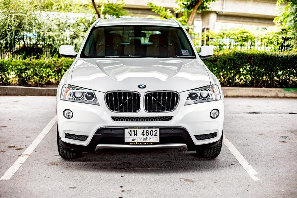 Bmw X3 XDrive20i  สีขาว ปี2013   สนใจติดต่อ.099-2459121 เซลล์เอก 549,000